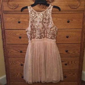 Rose Gold Formal Dress